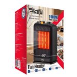 Ngrohës PTC DSP KD3102 me 1500W dhe oscilim 60° me mbrojtje automatike
