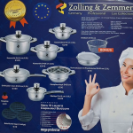 Set tenxhere inox Zolling & Zemmer 19 copë - Figura 3