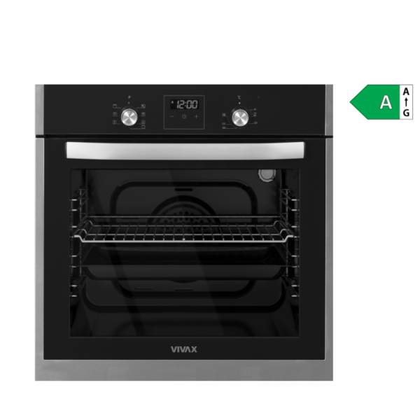 Furrë e integruar VIVAX BO-608FAHTD X 60L me ventilator dhe grill