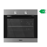 Furrë e integruar VIVAX BO-624MH X 62L me klasë A dhe 3 programe pjekjeje