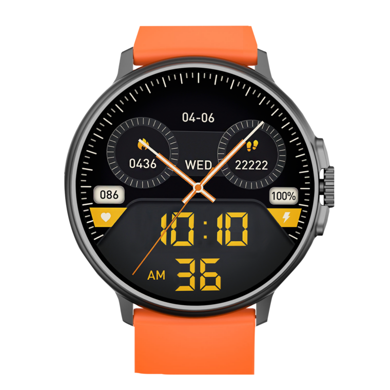 imgi_30_Life-PRO2-C-P-Front2-1-760x760 Orë inteligjente VIVAX Life PRO2 Portokalli smartwatch me ekran 1.39 dhe IP68