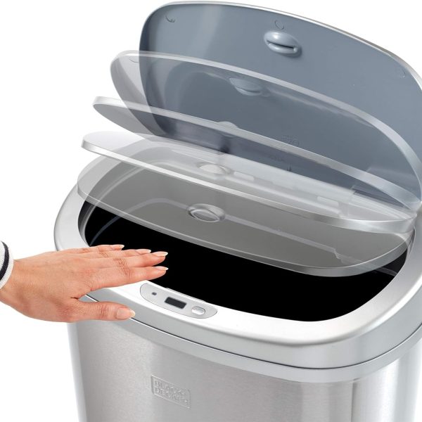 Kosh plehrash Black+Decker 50 litra me sensor automatik