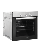 Furrë e integruar VIVAX BO-606FAHTM X me pjekje me ventilator dhe 5 programe