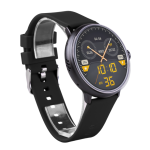 Orë inteligjente VIVAX Life PRO2 e zeze smartwatch me ekran 1.39 dhe IP68