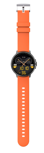 Orë inteligjente VIVAX Life PRO2 Portokalli smartwatch me ekran 1.39 dhe IP68