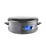 Saç Elektrik SAMDAN NG7002 me 1750W dhe termostat 50–300°C për petë dhe pica